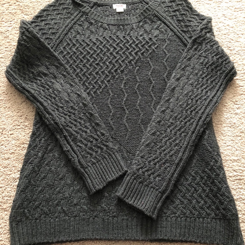 Grey mossimo supply co. Sweater